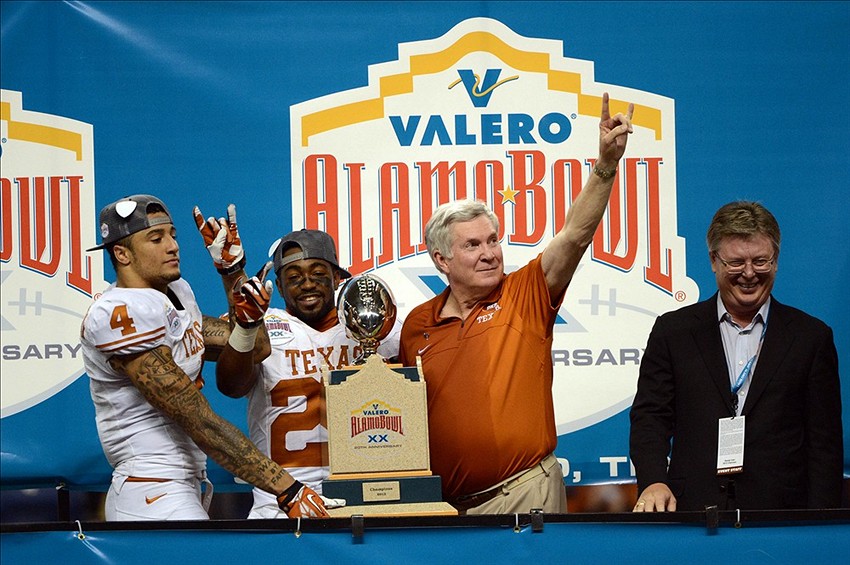 Mack Brown VAB trophy