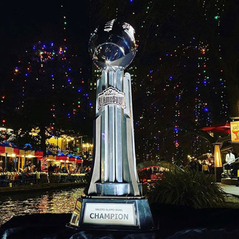 Valero Alamo Bowl trophy image