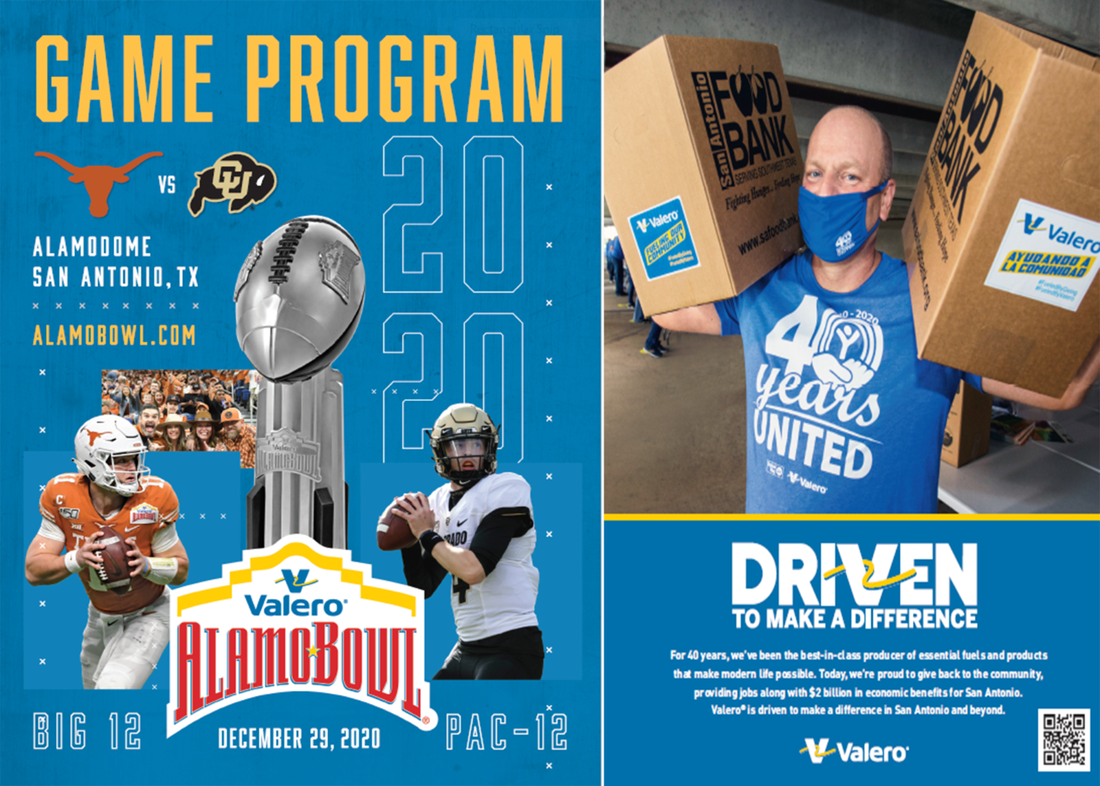 View the Valero Alamo Bowl Digital Game Program Valero Alamo Bowl