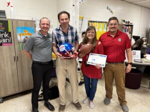 Valero Alamo Bowl Surprises Local Teachers with Grants